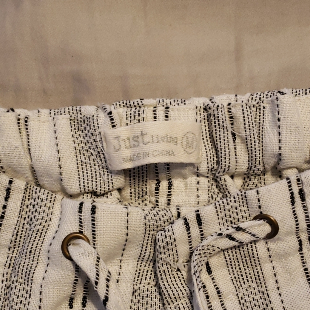 Just Living cotton linen pants
